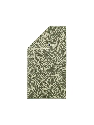 CAWÖ | Duschtuch 70x140cm MAISON Natur | dunkelgrün